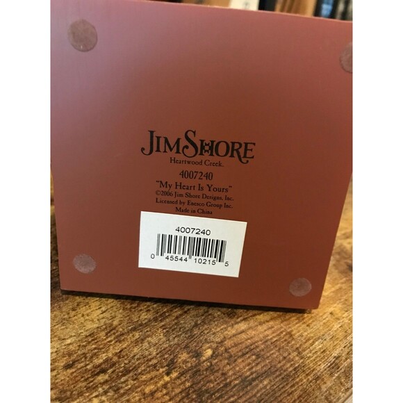 Jim Shore Heartwood Creek "My Heart is Yours" #4007240 - 2006 Enesco - Picture 5 of 5